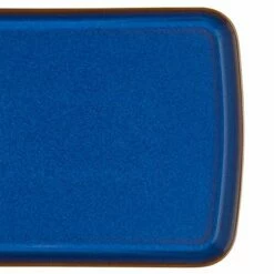 Denby Imperial Blue Small Rectangular Platter -HARTS OF STUR Sales 001010672 Denby Imperial Blue Small Rectangular Platter 2