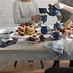 Denby Imperial Blue Large Rectangular Platter -HARTS OF STUR Sales 001010821 Denby Imperial Blue Large Rectangular Platter 3