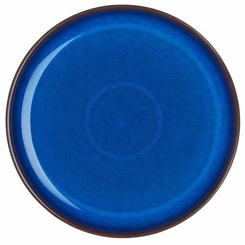 Denby Imperial Blue Coupe Dinner Plate 4 Denby Imperial Blue Coupe Dinner Plate - Image 2