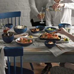 Denby Imperial Blue Ramen / Large Noodle Bowl -HARTS OF STUR Sales 001012042 Denby Imperial Blue Ramen Large Noodle Bowl 2