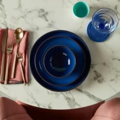 Denby Imperial Blue Alt Pasta Bowl -HARTS OF STUR Sales 001012044 Denby Imperial Blue Alt Pasta Bowl 1