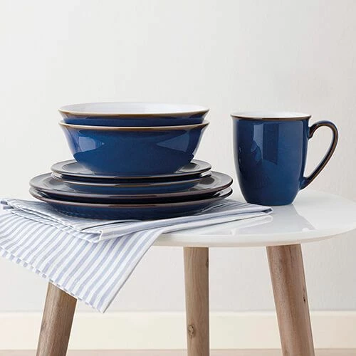 Denby Imperial Blue 16 Piece Set 6 Denby Imperial Blue 16 Piece Set - Image 4