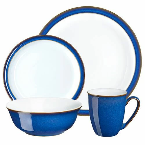 Denby Imperial Blue 16 Piece Set 3 Denby Imperial Blue 16 Piece Set