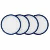 Denby Imperial Blue 4 Piece Dinner Plate Set -HARTS OF STUR Sales 001041005 Denby Imperial Blue 4pc Dinner Plate Set