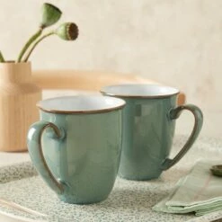 Denby Regency Green Set Of 2 Mugs -HARTS OF STUR Sales 002042018 Denby Regency Green Set Of 2 Mugs 4