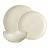 Denby Linen 12 Piece Coupe Tableware Set -HARTS OF STUR Sales 016042958 DENBY LINEN 12 PIECE COUPE TABLEWARE SET