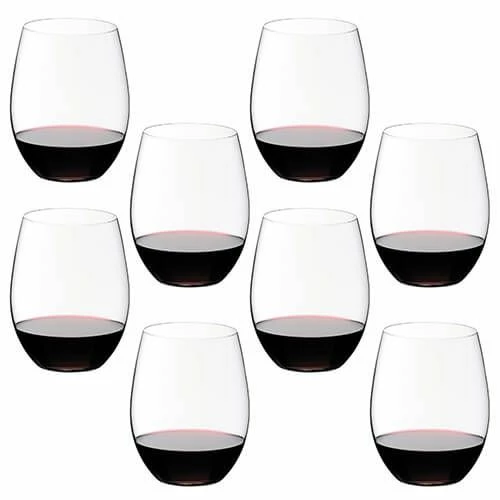 Riedel O Cabernet / Merlot Wine Glass Eight Piece Set 6 Riedel O Cabernet / Merlot Wine Glass Eight Piece Set - Image 4