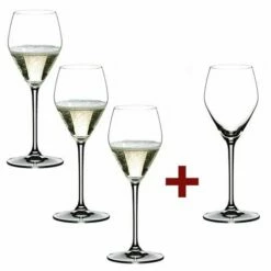 Riedel Extreme Rose / Champagne 4 For 3 Wine Glasses -HARTS OF STUR Sales 0 5 2862