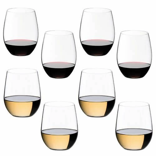 Riedel O Cabernet / Merlot & Viognier / Chardonnay Wine Glass Eight Piece Set 8 Riedel O Cabernet / Merlot & Viognier / Chardonnay Wine Glass Eight Piece Set - Image 6