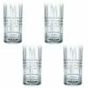 Nachtmann Square Long Drink Glass Set Of 4 -HARTS OF STUR Sales 101049 Nachtmann Square Long Drink Glass Set of 4