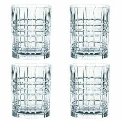 Nachtmann Square Whiskey Tumbler Set Of 4