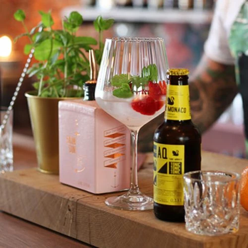 Nachtmann Set Of 4 Gin & Tonic Fluted Crystal Glasses 5 Nachtmann Set Of 4 Gin & Tonic Fluted Crystal Glasses - Image 3