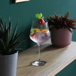 Nachtmann Set Of 4 Gin & Tonic Fluted Crystal Glasses 11 Nachtmann Set Of 4 Gin & Tonic Fluted Crystal Glasses -HARTS OF STUR Sales 102892 Nachtmann Set of 4 Gin And Tonic Fluted Crystal Glasses 4