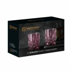 Nachtmann Noblesse Whisky Tumbler Berry Set Of 2 9 Nachtmann Noblesse Whisky Tumbler Berry Set Of 2 -HARTS OF STUR Sales 104244 Nachtmann Noblesse Whisky Tumbler Berry 2 Pack 3