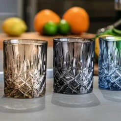 Nachtmann Noblesse Whisky Tumbler Smoke Set Of 2 -HARTS OF STUR Sales 104245 Nachtmann Noblesse Whisky Tumbler Smoke 2 Pack 2