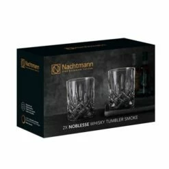 Nachtmann Noblesse Whisky Tumbler Smoke Set Of 2 -HARTS OF STUR Sales 104245 Nachtmann Noblesse Whisky Tumbler Smoke 2 Pack 3
