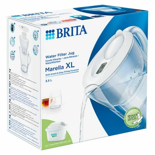 Brita Marella XL White Water Filter Jug 5 Brita Marella XL White Water Filter Jug - Image 3