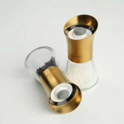 T&G CrushGrind Tip Top Deco Gold Salt Mill -HARTS OF STUR Sales 11097 T And G CrushGrind Tip Top Deco Gold Salt Mill 3