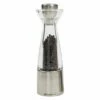 T&G CrushGrind Stockholm Brushed Stainless Steel And Acrylic Pepper Mill