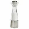 T&G CrushGrind Stockholm Brushed Stainless Steel And Acrylic Salt Mill