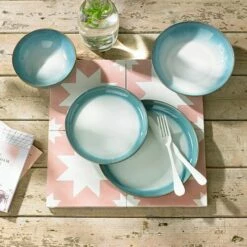 Denby Azure Haze Coupe Cereal Bowl -HARTS OF STUR Sales 123012007 Denby Azure Coupe Cereal Bowl 1