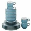 Denby Azure 16 Piece Set -HARTS OF STUR Sales 123040950 Denby Azure 16pc Set