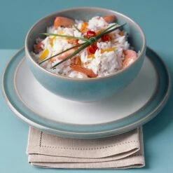 Denby Azure 4 Piece Medium Plate Set 10 Denby Azure 4 Piece Medium Plate Set -HARTS OF STUR Sales 123041004 DENBY AZURE 4 PIECE MEDIUM PLATE SET 3