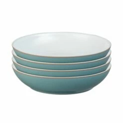 Denby Azure 4 Piece Pasta Bowl Set