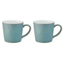 Denby Azure 2 Piece Cascade Mug Set
