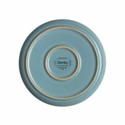 Denby Azure Haze 4 Piece Small Coupe Plate Set -HARTS OF STUR Sales 123042003 DENBY AZURE HAZE 4 PIECE SMALL COUPE PLATE SET 3