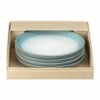Denby Azure Haze 4 Piece Medium Coupe Plate Set -HARTS OF STUR Sales 123042004 DENBY AZURE HAZE 4 PIECE MEDIUM COUPE PLATE SET