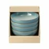 Denby Azure Haze 4 Piece Coupe Cereal Bowl Set -HARTS OF STUR Sales 123042007 DENBY AZURE HAZE 4 PIECE COUPE CEREAL BOWL SET