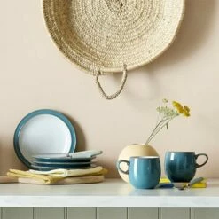 Denby Azure Set Of 4 Small Plates -HARTS OF STUR Sales 123047103 Denby Azure Set Of 4 Small Plates 3