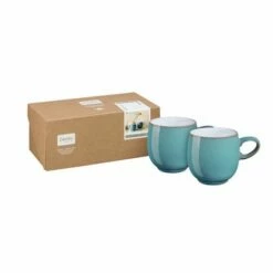 Denby Azure Set Of 2 Mugs -HARTS OF STUR Sales 123048611 Denby Azure Set Of 2 Mugs 1