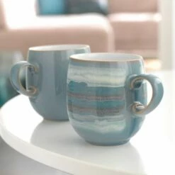 Denby Azure Coast Large Mug -HARTS OF STUR Sales 124010612 DENBY AZURE COAST LARGE MUG 4
