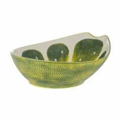 Typhoon World Foods 27.5cm Lime Oval Bowl