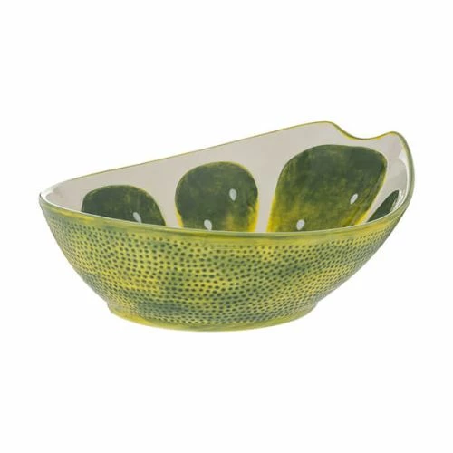 Typhoon World Foods 27.5cm Lime Oval Bowl 3 Typhoon World Foods 27.5cm Lime Oval Bowl