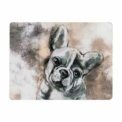 Denby Set Of 6 French Bull Dog Placemats -HARTS OF STUR Sales 151012253 Denby Set Of 6 French Bull Dog Placemats 1