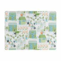 Denby Set Of 6 Allotment Placemats -HARTS OF STUR Sales 151012259 Denby Set Of 6 Allotment Placemats 1