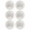 Denby Set Of 6 Walled Garden Round Placemats -HARTS OF STUR Sales 151012261 Denby Set Of 6 Walled Garden Round Placemats