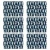 Denby Set Of 6 Cacti Placemats -HARTS OF STUR Sales 151012263 Denby Set Of 6 Cacti Placemats