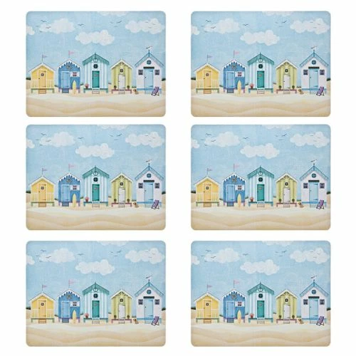Denby Set Of 6 Seaside Placemats 3 Denby Set Of 6 Seaside Placemats