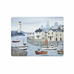 Denby Set Of 6 Coastal Lighthouse Placemats -HARTS OF STUR Sales 151012495 Denby Set Of 6 Coastal Lighthouse Placemats 1