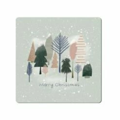 Denby Christmas Trees Set Of 6 Square Placemats -HARTS OF STUR Sales 151012591 Denby Christmas Trees Set Of 6 Square Placemats 1