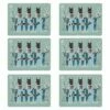 Denby Set Of 6 Cat Placemats -HARTS OF STUR Sales 151012832 Denby Set Of 6 Cat Placemats