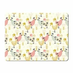 Denby Set Of 6 Hens Placemats -HARTS OF STUR Sales 151014155 Denby Set Of 6 Hens Placemats 1