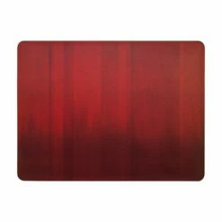 Denby Colours Set Of 6 Red Placemats -HARTS OF STUR Sales 151014462 Denby Colours Set Of 6 Red Placemats 1