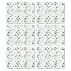 Denby Elements Set Of 6 Terrazzo Effect Neutrals Placemats