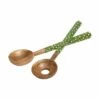 Dexam Sintra Mango Wood Spotted Salad Servers Green -HARTS OF STUR Sales 16050473 Dexam Sintra Mango Wood Spotted Salad Servers Green