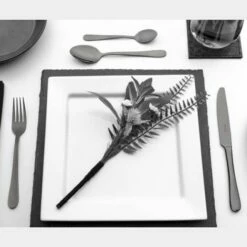 Grunwerg Windsor Black 16 Piece Boxed Cutlery Set -HARTS OF STUR Sales 16BXWSRBK Grunwerg Windsor Black 16 Piece Boxed Cutlery Set 2